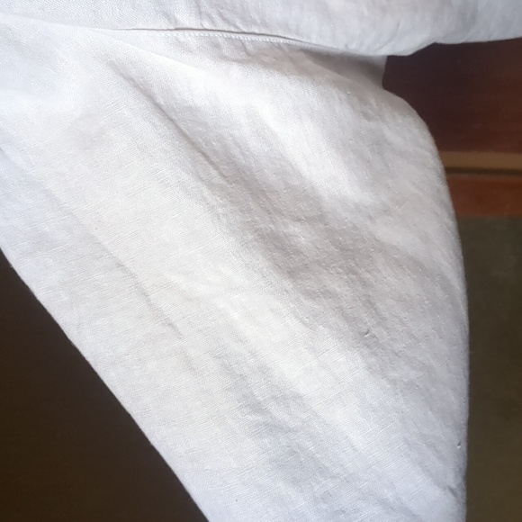 VELVET* By Graham & Spencer, Brielle linen button front long sleeve jacket XL - Picture 2 of 16